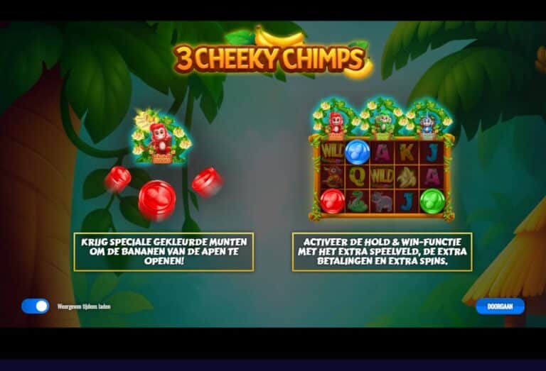 Screenshot 1 van 3 Cheeky Chimps